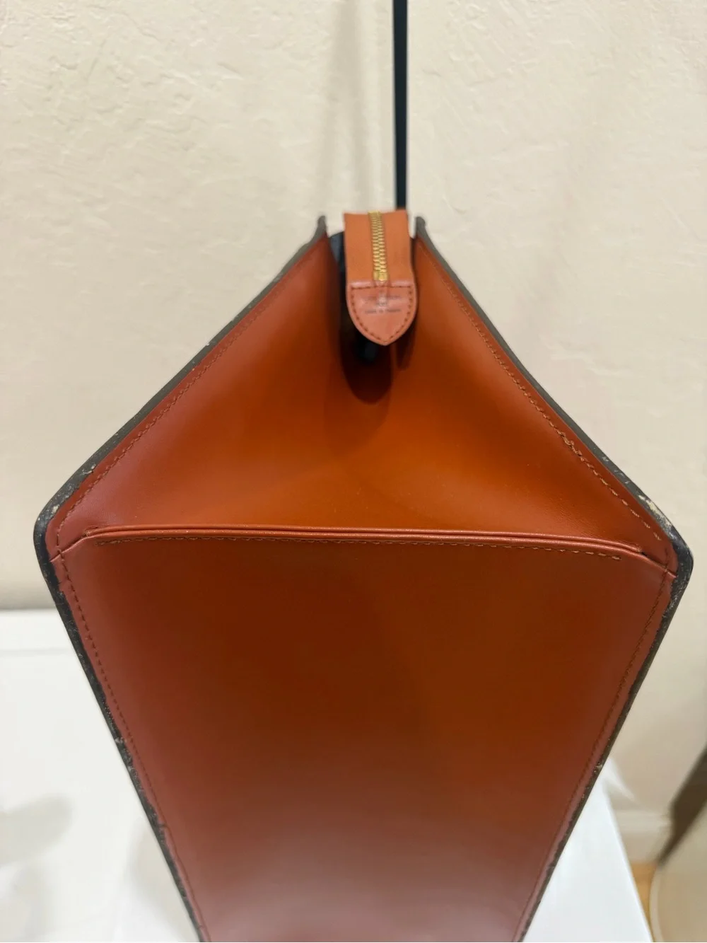 Louis Vuitton Riviera Epi leather brown briefcase